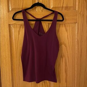 Athleta Essence Crossback Tank Purple Medium